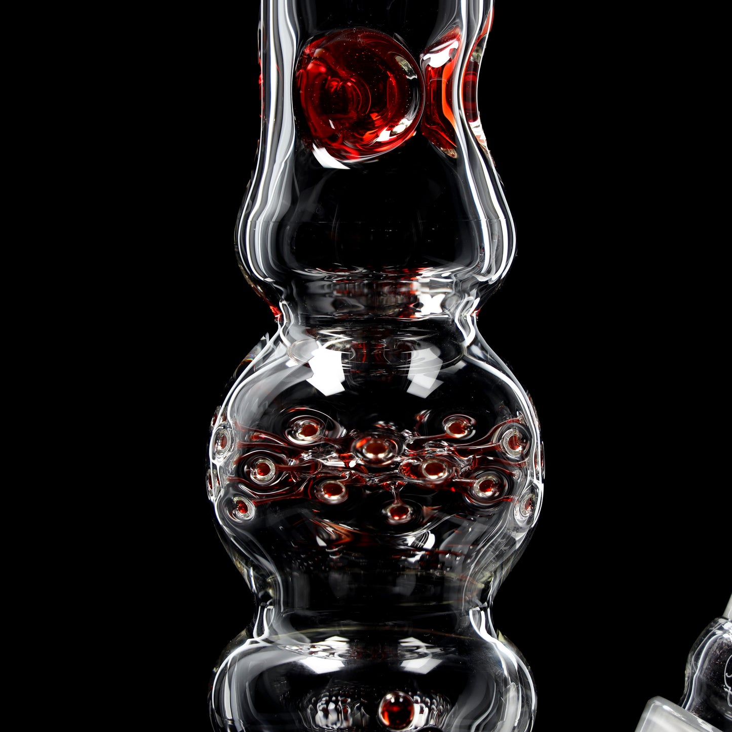 EHLE. Limited Edition: Valentine Beaker ,,Implosion" RED + Bag
